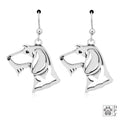 Dachshund Wirehaired, Head, Earring