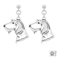 Dachshund Wirehaired, Head, Earring