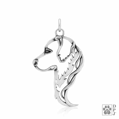 Golden Retriever, Head, Pendant