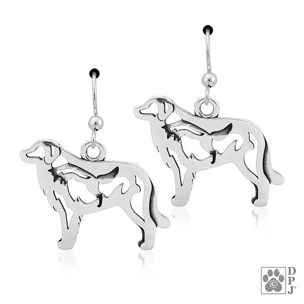 Great Pyrenees w/Fox, Body, Earring