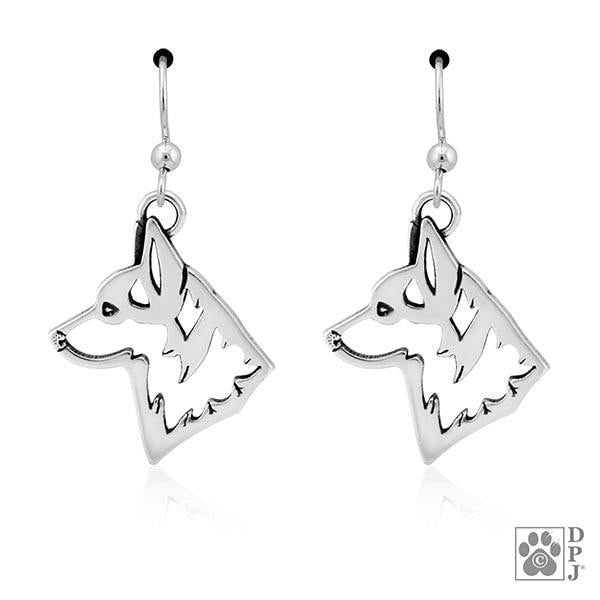 Pembroke Welsh Corgi, Head, Earring