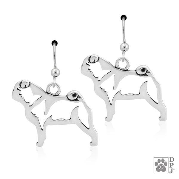 Pug, Body, Earring