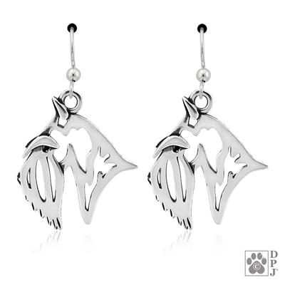 Scottish Terrier, Head, Earring