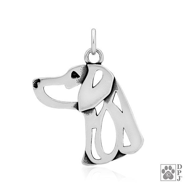 Weimaraner, Head, Pendant