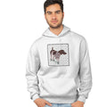 German Shorthaired Pointer Love Text - Adult Unisex Hoodie Sweatshirt