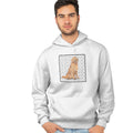 Golden Retriever Love Text - Adult Unisex Hoodie Sweatshirt