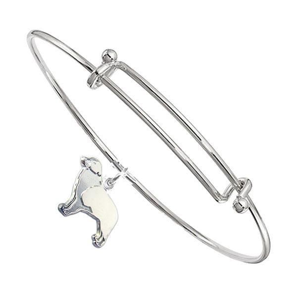 Australian Shepherd Bangle Bracelet