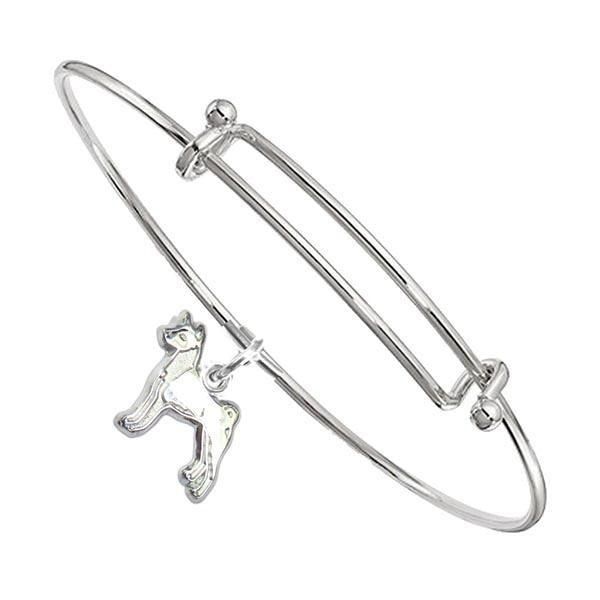 Basenji Bangle Bracelet