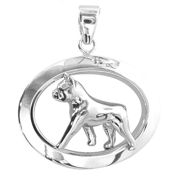 Boston Terrier Oval Jewelry