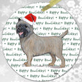 Cairn Terrier "Happy Howlidays" Ornament