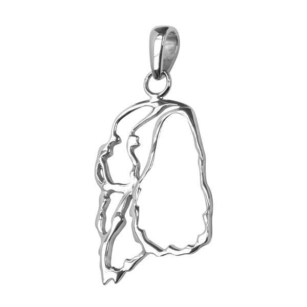 Cavalier King Charles Spaniel Sterling Silver Cut Out Pendants