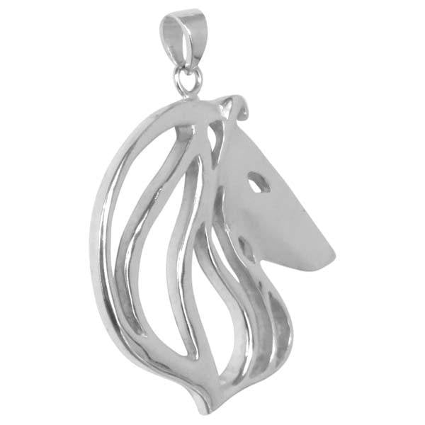 Collie Sterling Silver Cut Out Pendants