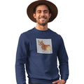 Corgi Love Text - Adult Unisex Crewneck Sweatshirt