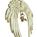 Dachshund Gold Plated Holiday Angel Wing Ornament