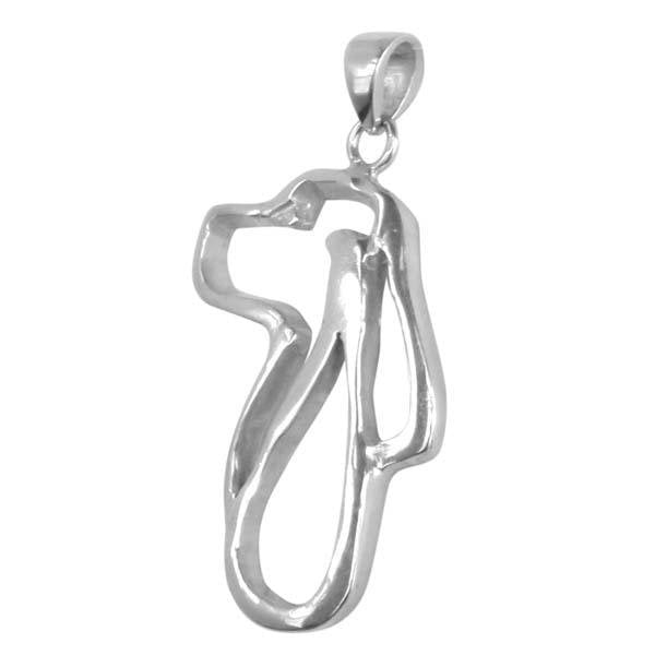 English Springer Spaniel Sterling Silver Cut Out Pendants