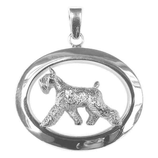 Giant Schnauzer Oval Jewelry
