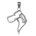 Gordon Setter Sterling Silver Cut Out Pendants