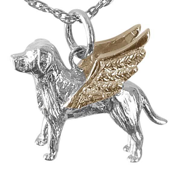 Labrador Retriever Angel Charm