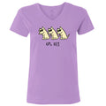 Oh Sit - Ladies T-Shirt V-Neck