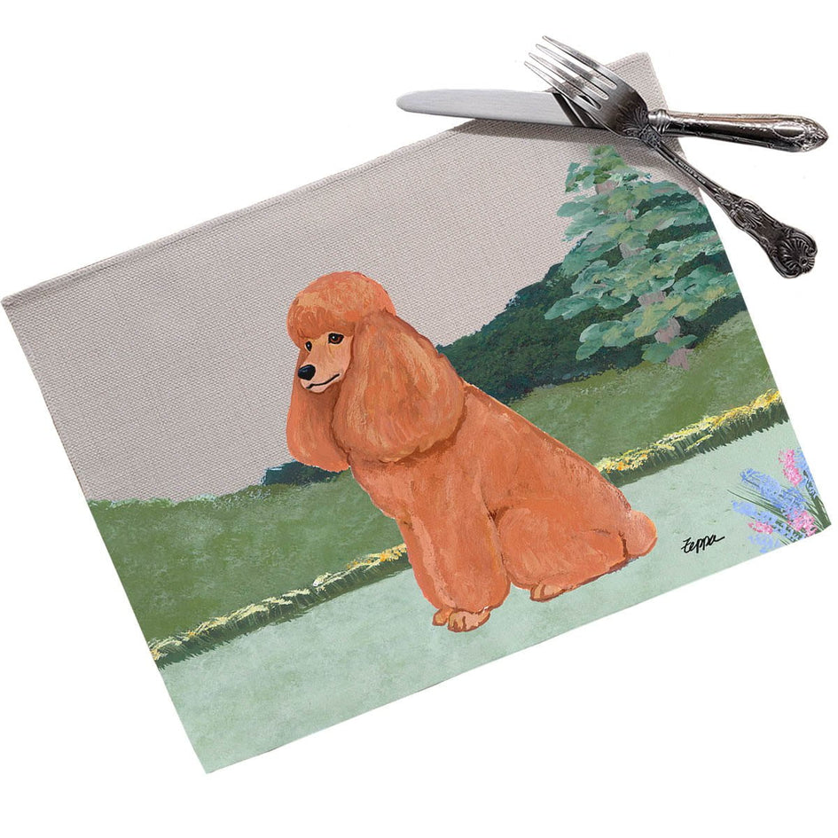 Poodle Placemats