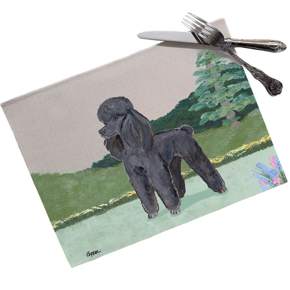 Poodle Placemats