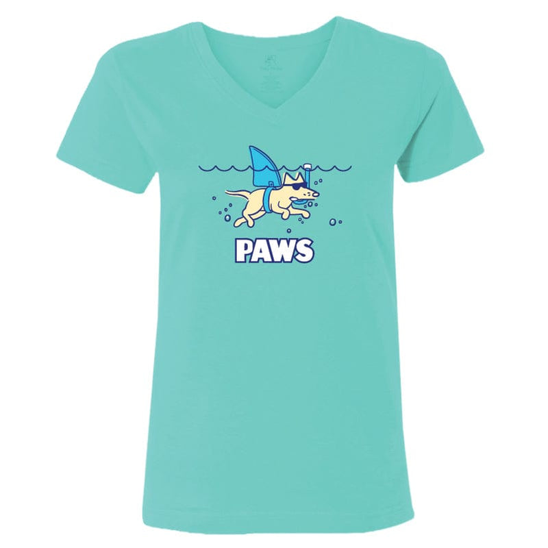 Paws - Ladies T-Shirt V-Neck
