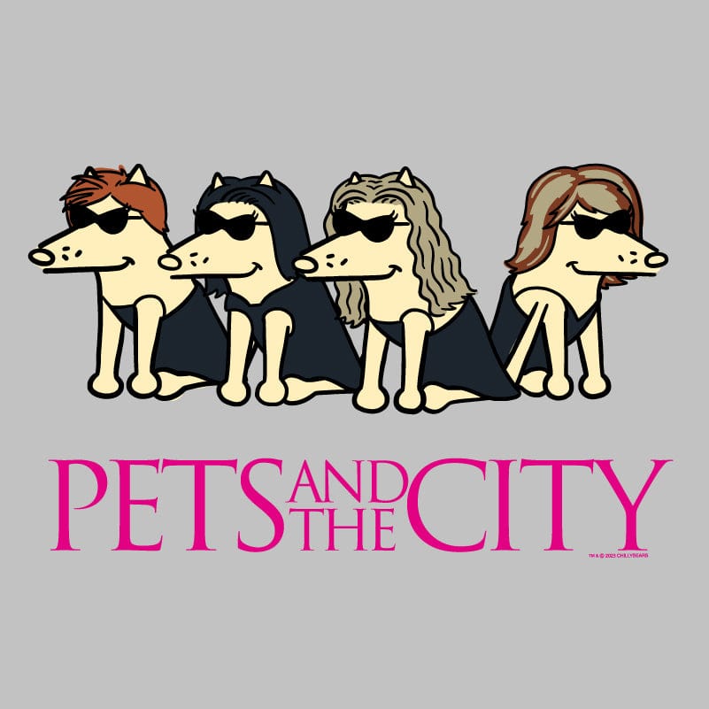 Pets and the City - Ladies T-Shirt V-Neck