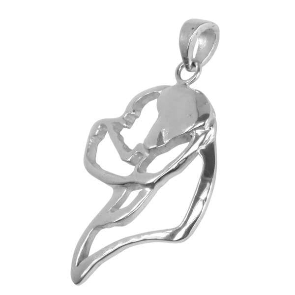Rottweiler Sterling Silver Cut Out Pendants