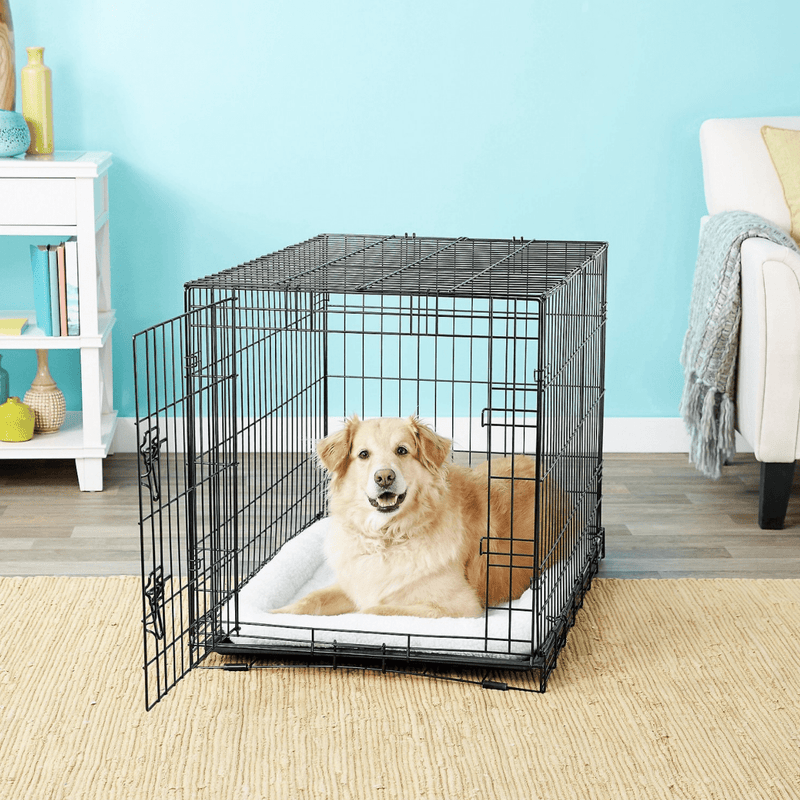 Frisco Fold & Carry Single Door Collapsible Wire Dog Crate