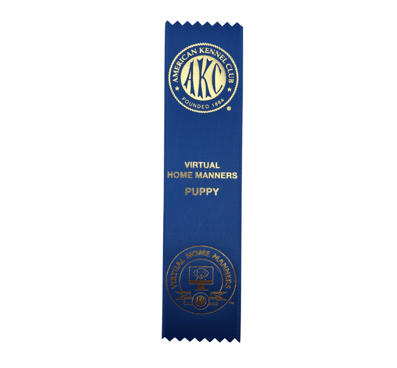 Puppy-Virtual Home Manners Ribbons(10 per pack)