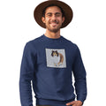 Shetland Sheepdog Love Text - Adult Unisex Crewneck Sweatshirt