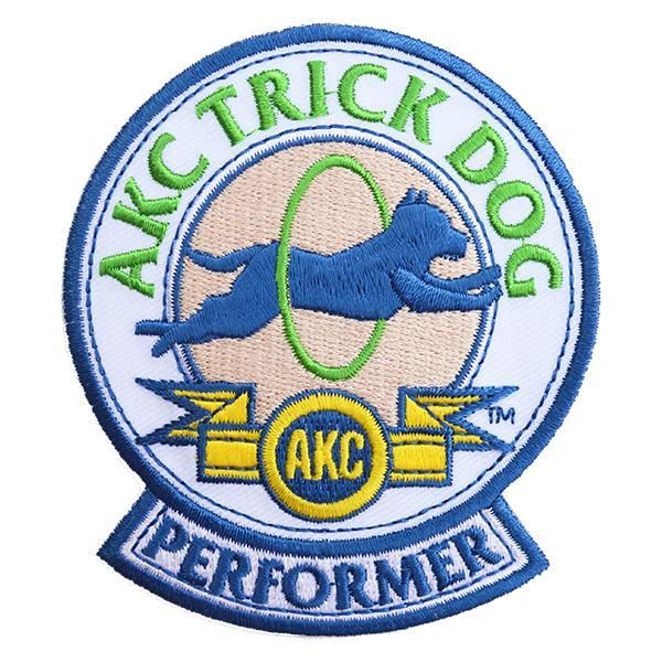 AKC Trick Dog Performer Patch  (shipping included) 3.5