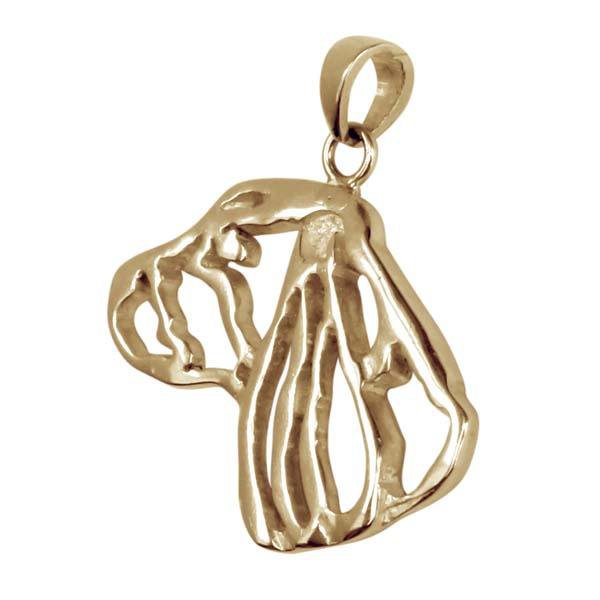 Welsh Springer Spaniel 14K Gold Cut Out Pendant