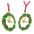 Dachshund Wreath Ornament