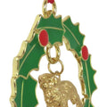 Great Pyrenees Wreath Ornament