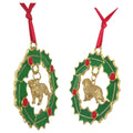 Great Pyrenees Wreath Ornament