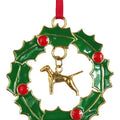 Vizsla Wreath Ornament