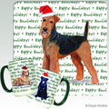 Airedale Terrier Holiday Mug