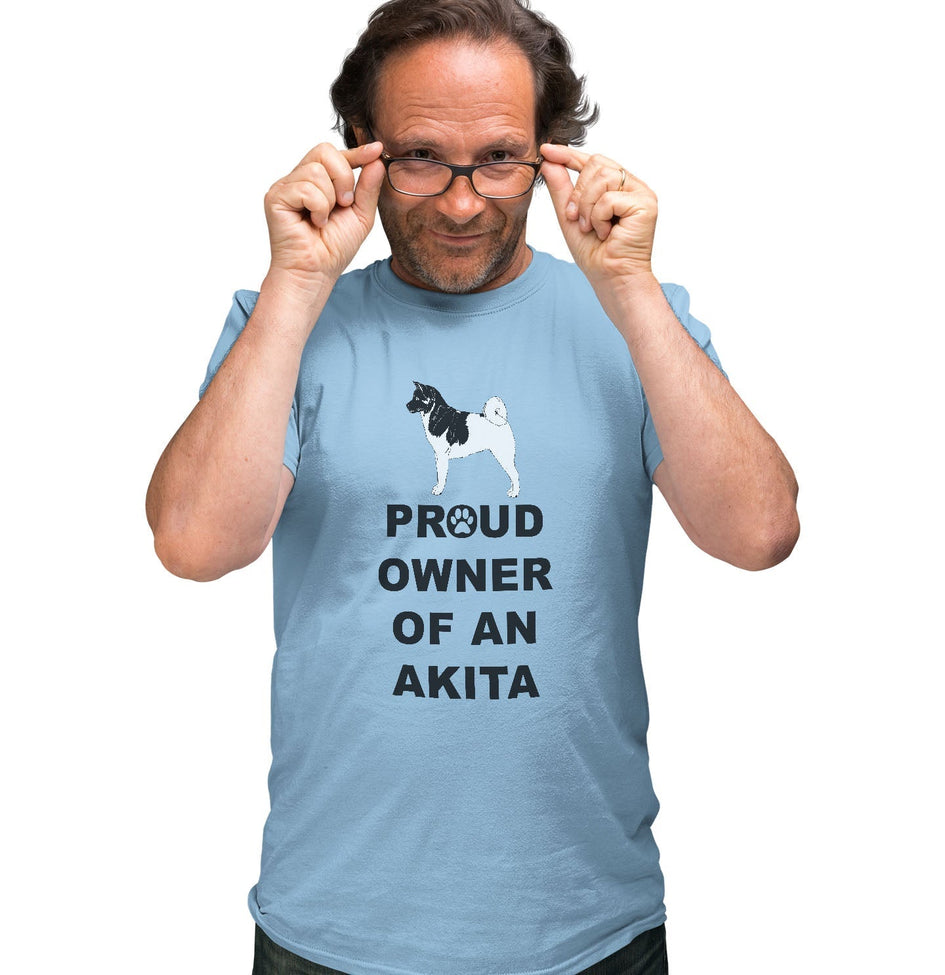 Akita Proud Owner - Adult Unisex T-Shirt