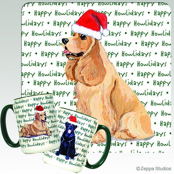 American Cocker Spaniel Holiday Mug