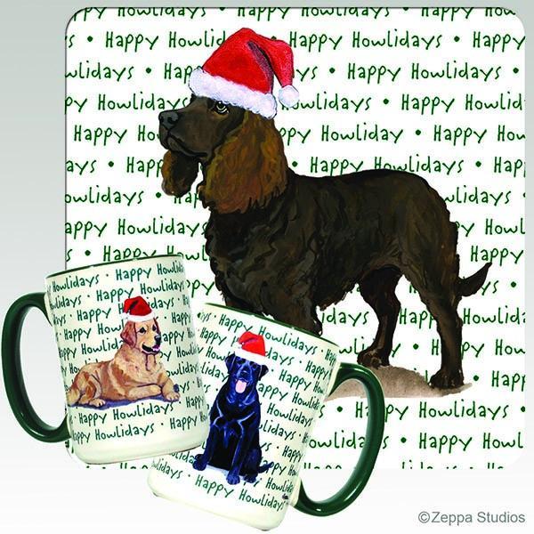 American Water Spaniel Holiday Mug
