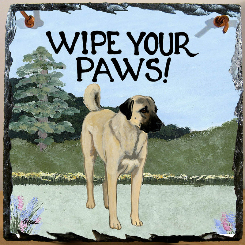 Anatolian Shepherd Dog Slate Sign