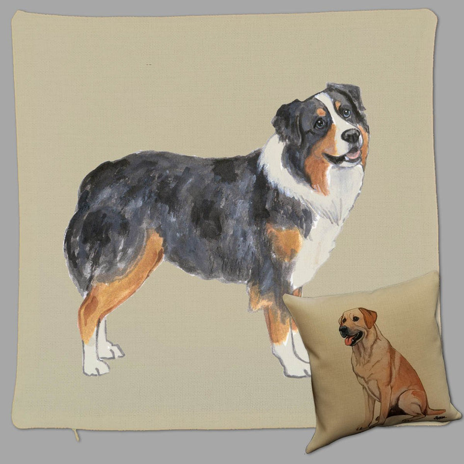 Australian Shepherd Pillow Cover