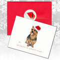 Australian Terrier Christmas Note Cards