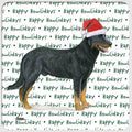 Beauceron "Happy Howlidays" Coaster