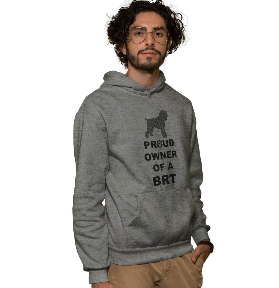 Black Russian Terrier Proud Owner - Adult Unisex Hoodie Sweatshirt