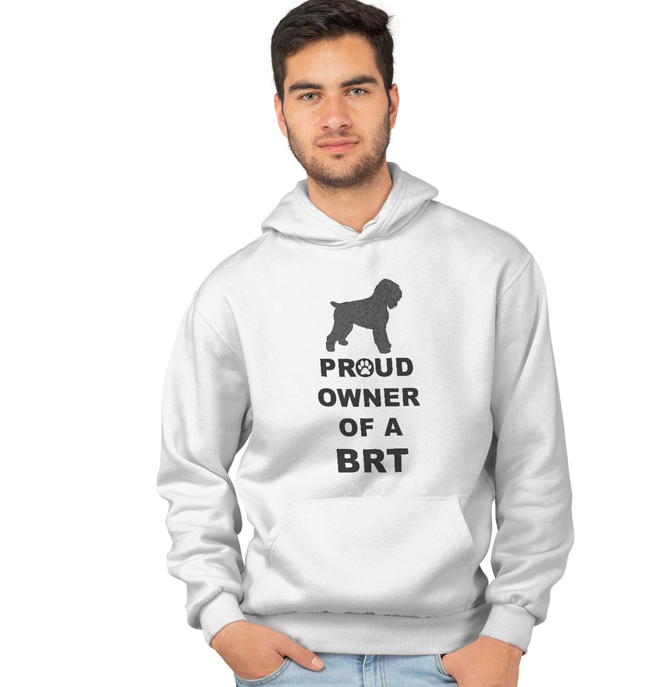 Black Russian Terrier Proud Owner - Adult Unisex Hoodie Sweatshirt