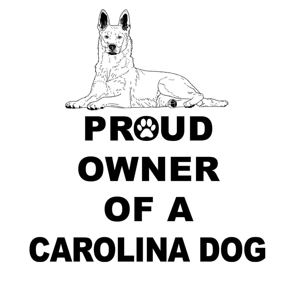 Carolina Dog Proud Owner - Women's V-Neck T-Shirt