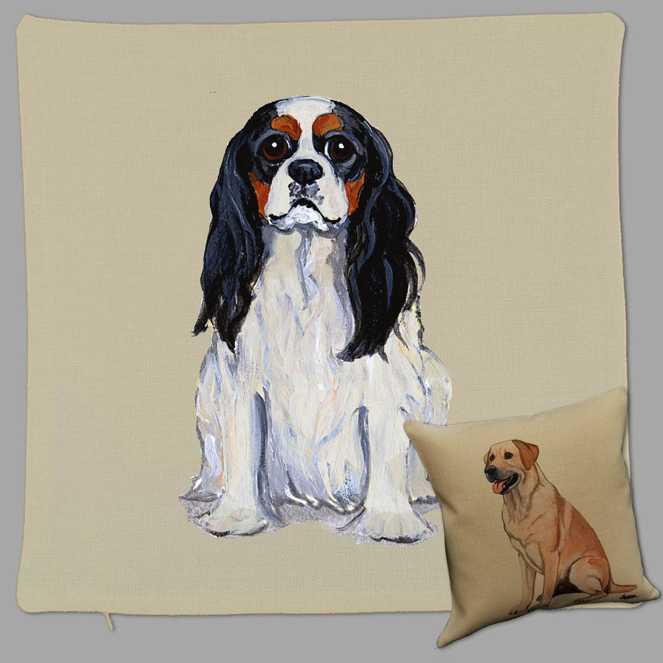 Cavalier King Charles Spaniel Pillow Cover