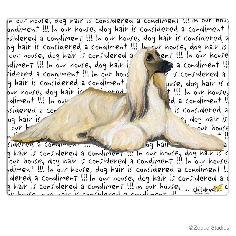 Afghan Hound Cutting Board